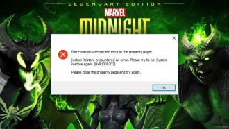 Технические проблемы Marvel's Midnight Suns