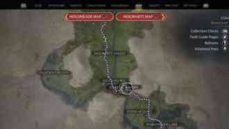 Как попасть на побережье Пойдсир (Южная половина карты) в Hogwarts Legacy