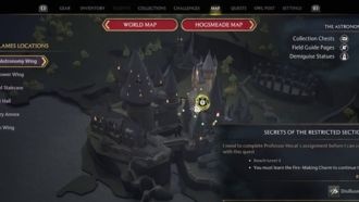 Секреты запретной секции | Hogwarts Legacy