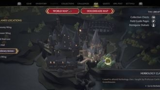 Занятия по травологии | Hogwarts Legacy