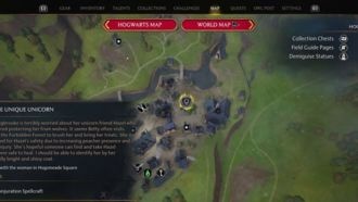 Уникальный единорог | Hogwarts Legacy