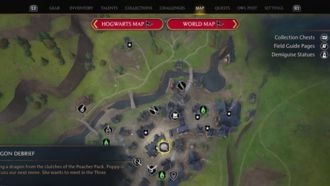 Отчет о драконе | Hogwarts Legacy