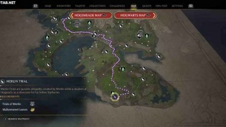 Все испытания Мерлина (95) в Hogwarts Legacy