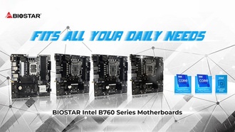 BIOSTAR представляет четыре новые материнские платы B760