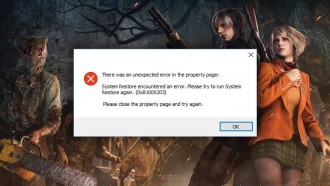 Технические проблемы Resident Evil 4 (2023)