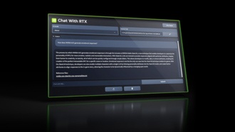 NVIDIA представила собственный чат-бот с искусственным интеллектом Chat With RTX