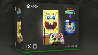Xbox анонсировала комплект с консолью Xbox Series X по мотивам «Губки Боба»