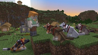 Minecraft тестирует восемь вариаций волков