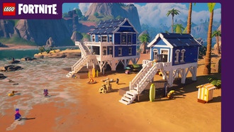 Наборы Lego Fortnite похожи на реальные наборы конструктора