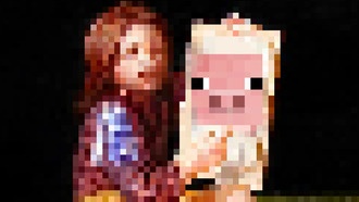 Художник, нарисовавший культовые картины для Minecraft, показал публике оригинальные работы