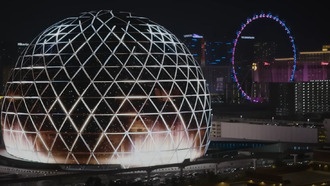 «Сфера» в Лас-Вегасе оснащена 4 ПБ флэш-памяти со скоростью 400 ГБ/с