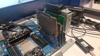 Работающее подключение PCIe 6.0 продемонстрировано Astera Labs
