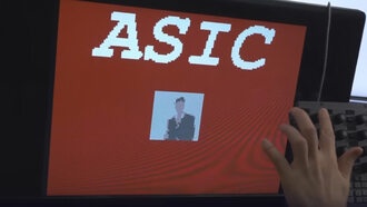 Блогер создал ASIC с популярным мемом