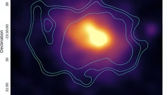 Астрономы обнаружили радиогало в массивном скоплении галактик