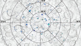 История молодых холодных ловушек астероида Церера
