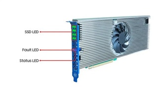 Highpoint представила карту расширения на 8 SSD: до 64 Тбайт, скорость — до 56 Гбайт/с