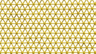 Исследователи создали золотые листы толщиной в атом, получившие название Goldene