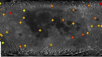 Формы лунного рельефа указывают на геологически недавнюю сейсмическую активность на Луне