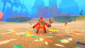 Как Sekiro, но с крабом в главной роли — очередной хит Steam