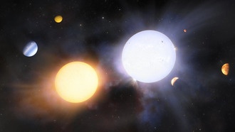 Выявление причины неожиданных различий в гигантских двойных звездах