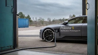 Прототип электромобиля Polestar 5 заряжается до 80 % всего за 10 минут