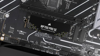 Corsair выпустил новый флагманский SSD MP700 PRO SE со скоростью до 14 000 Мбайт/с