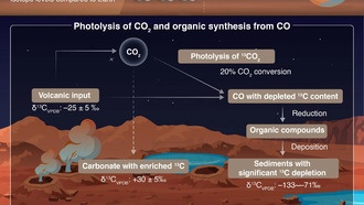 Отслеживание происхождения органического вещества в марсианских отложениях