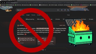 «Пока, ИИ»: как заблокировать надоедливые обзоры ИИ от Google и просто получать результаты поиска