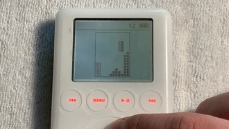 Никогда не выпускавшаяся игра Apple iPod Tetris обнаружена на прототипе третьего поколения