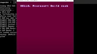 Разработчики Microsoft демонстрируют.NET на NES — предоставляют.NES