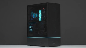 Корпус SUP01 Micro ATX от Lian Li монтирует видеокарту спереди и вертикально