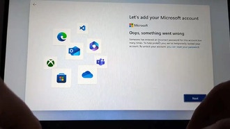 Сложности с настройкой учётной записи Windows 11