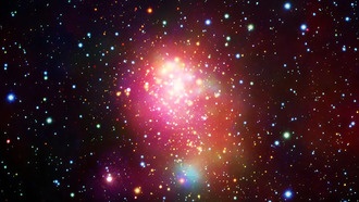 Звездное скопление сияет в новом облике от «Чандры» НАСА