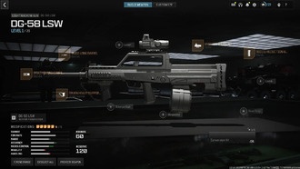 Call of Duty: Modern Warfare 3 — лучшая экипировка DG58 LSW