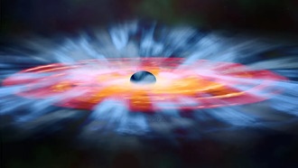 Ветер от черных дыр может влиять на развитие окружающих галактик