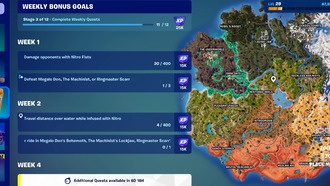 Почему квесты третьей недели не отображаются в Fortnite?