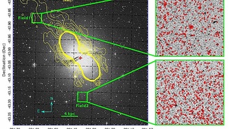 Наблюдения исследуют гало Центавра А