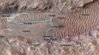 НАСА Perseverance переходит древнюю реку вброд, чтобы достичь научной цели
