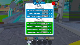 Roblox: Toilet Tower Defense — как получить драгоценные камни