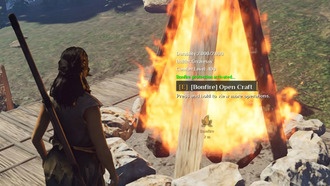 Soulmask: как поддерживать огонь в костре