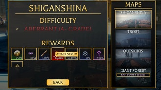 Roblox: Attack On Titan Revolution — как сменить титана