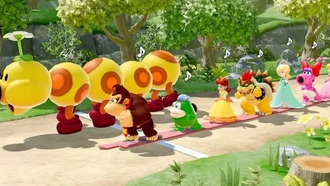 В Super Mario Party Jamboree можно будет собрать до 20 друзей для игры по сети