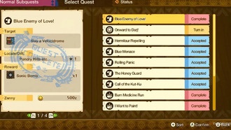 Полное руководство по подквестам для историй Monster Hunter