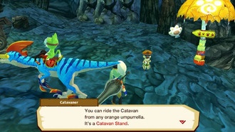 Все локации быстрого перемещения катавана в Monster Hunter Stories