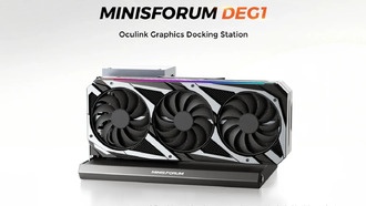 Док-станция Minisforum DEG1 OCuLink eGPU выпущена по цене 99 долларов