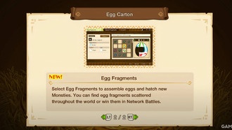 Истории Monster Hunter: как использовать фрагменты яиц