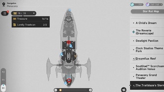 Все сундуки на Radiant Feldspar в Honkai: Star Rail