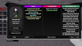 Roblox: Type Soul — как изменить цвет Flashstep