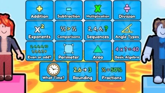 Roblox: Гоночные коды Math Tower