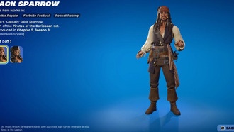 Как получить все скины «Пиратов Карибского моря» в Fortnite
